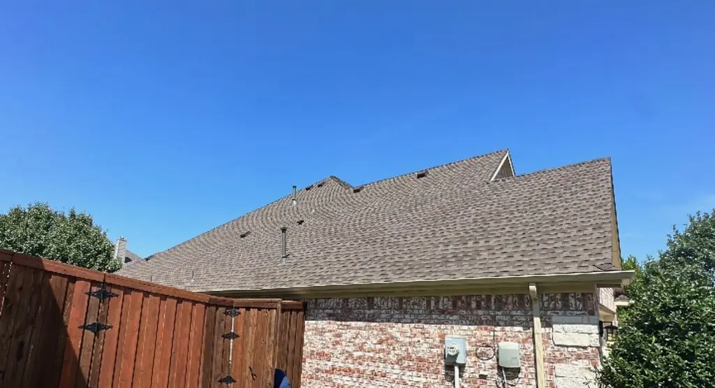 Completed roof replacement project in Silver City